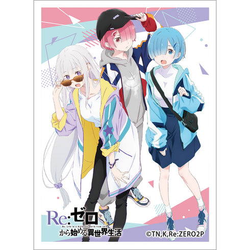 『RE:ゼロから始める異世界生活』スリーブ(エミリア&ラム&レム)